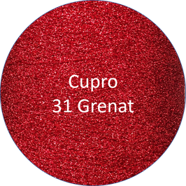 Cupro Lurex Grenat - Rot