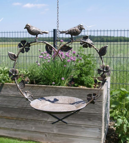 Vogelbad zum Hängen Metall Art.6329