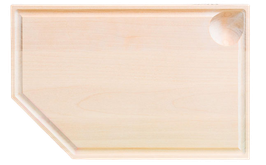 new nordic NN 101 - Hackblock L mit Saftrille