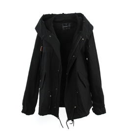 Parka Schwarz
