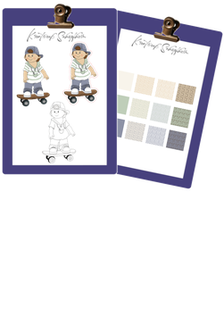 Frühlingskinder Digistamp-Set