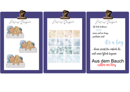 Digistamp-Set Baby Boy