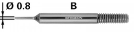 Bergeon 6767-B Toglianse Cilindrico - 3pz. - Swiss Made
