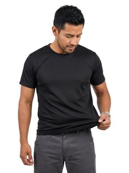 Dry Fit Premium Negro Caballero