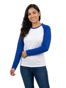 Playera Ranglan Manga Larga