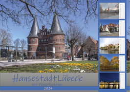 Lübeck 2024 Wandkalender mit Planerfunktion