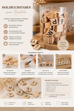Holz Buchstaben