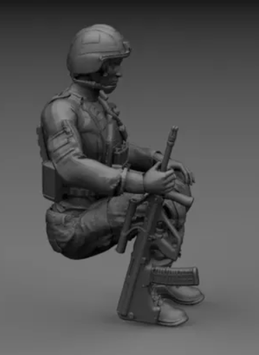 SPz Figur sitzend