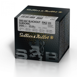 Sellier & Bellot 300 AAC Blackout Subsonic