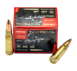 Norma 7.62x39 Tact. 124 grain