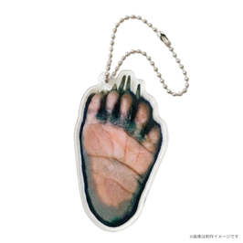 足裏 アクリルキーホルダー