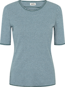 Kurzarmshirt 12847-1 Caribbean-Mouse Melange von Jalfe