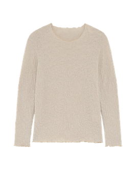Shirt 4502 Almont Milk Bubble Wool von Blusbar