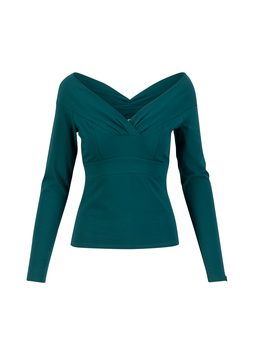 Shirt Lovebirds Kiss - teal pearl von Blutsgeschwister