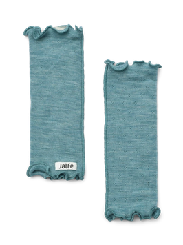 Pulswärmer Aqua Melange Eyelet von Jalfe