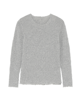 Shirt 4502 Dawn Grey Bubble Wool von Blusbar