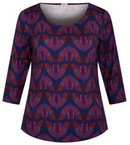 Frome Shirt Purple von Heart