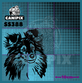 Aufkleber Sheltie 388