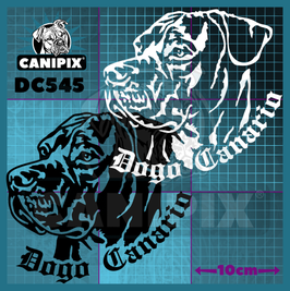 Aufkleber Dogo Canario 545