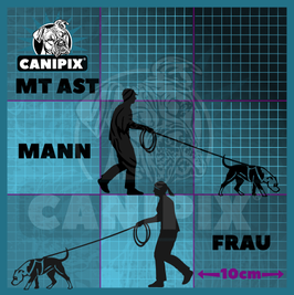 Aufkleber Mantrailing American Staffordshire Terrier
