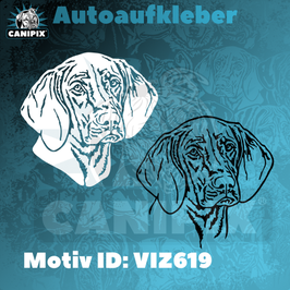 Aufkleber 619 Magyar Vizsla