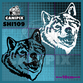 Aufkleber Shiba Inu 109
