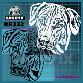 Aufkleber Rhodesian Ridgeback 332