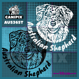 Aufkleber  Australian Shepherd 365T