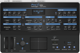 Behringer PRO-VS mini Editor and Soundbank