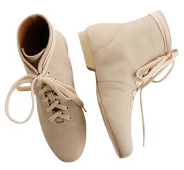 Stivaletto Beige (Größe 37, Absatz 1cm)