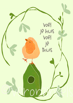 VOEL THUIS - VERONZINSELS (B313)