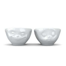 SMALL BOWL SET NR 1 'KISSING & GRINNING' 100 ML - TASSEN