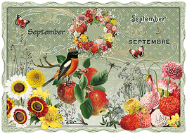 SEPTEMBER (MAANDKAART) - BARBARA BEHR