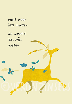 NOOIT MEER IETS MOETEN - VERONZINSELS (P046)