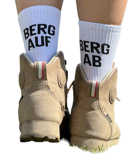 Bergkind Socke Berg auf - Berg ab