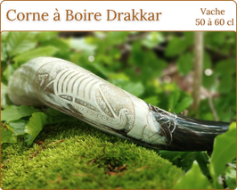 Corne à boire Drakkar