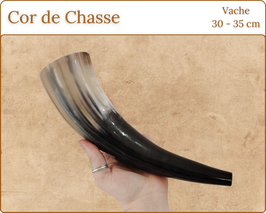 Cor de Chasse en Vache Polie