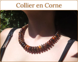 Collier en corne - Armoréa