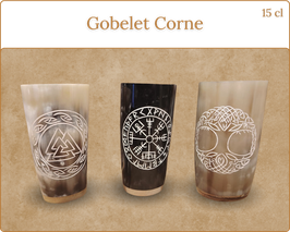 Gobelet en Corne