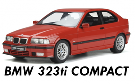 BMW 323ti E36 Compact - Rosso - OTTOMOBILE 1/18 OT372