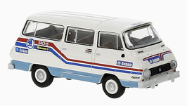 Skoda 1203 Bus Skoda Rallye Team 1969 - BREKINA 1/87