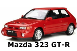 MAZDA 323 GT-R - ROSSO - OTTOMOBILE 1/18