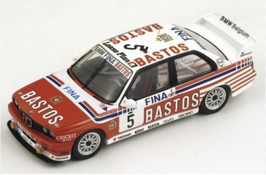 BMW M3 E30 Gr.A - Bastos Bigazzi - Martin/Soper/Danner - Winner 24h Spa (1992) - SPARK 1/43