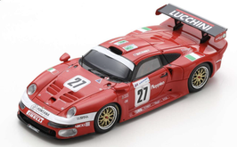 PORSCHE 911 GT1 - BMS Scuderia Italia - Pescatori/Martini/Hermann - 8th 24h LM (1997) - SPARK 1/43