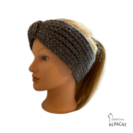 Stirnband KNOPF handgestrickt