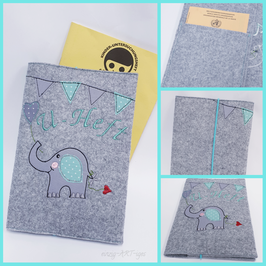 U-Hefthülle kleiner Elefant