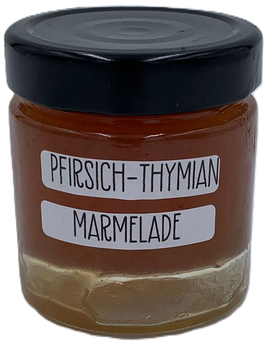 Pfirsich-Thymian Marmelade