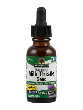 Mariendistelextrakt - Milk Thistle Seed Extrakt(ohne Alkohol) (Rotklee Blüten) - 30ml
