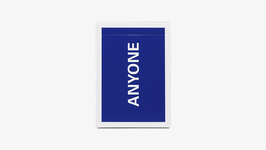 Cap Logo (Navy) ANYONE Playing Cards / キャップ ロゴ ネイビー エニワン デック