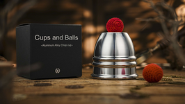 Aluminum Alloy Cups and Balls Matching chop cup / アルミ製 カップ＆ボール【チョップカップ】